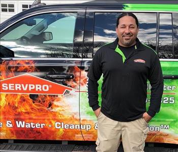 Jose "Tito" Canales, team member at SERVPRO of Wayne